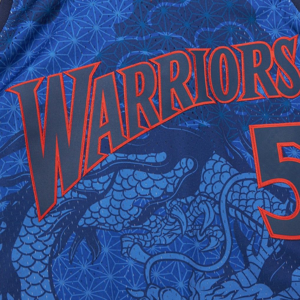 Baron Davis Golden State Warriors 2006/07 Hardwood Classics Asian Heritage 6.0 Swingman Throwback Player Jersey Royal