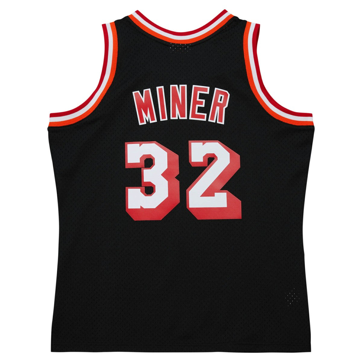 Harold Miner Miami Heat 1992/93 Hardwood Classics Swingman Throwback Jersey Black