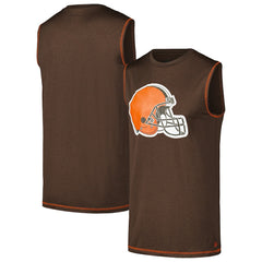 Cleveland Browns New Era Tank Top Brown