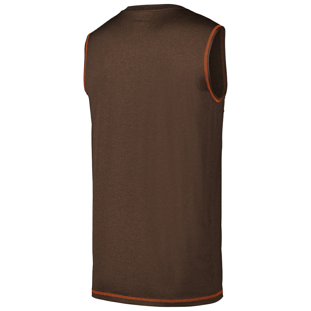 Cleveland Browns New Era Tank Top Brown