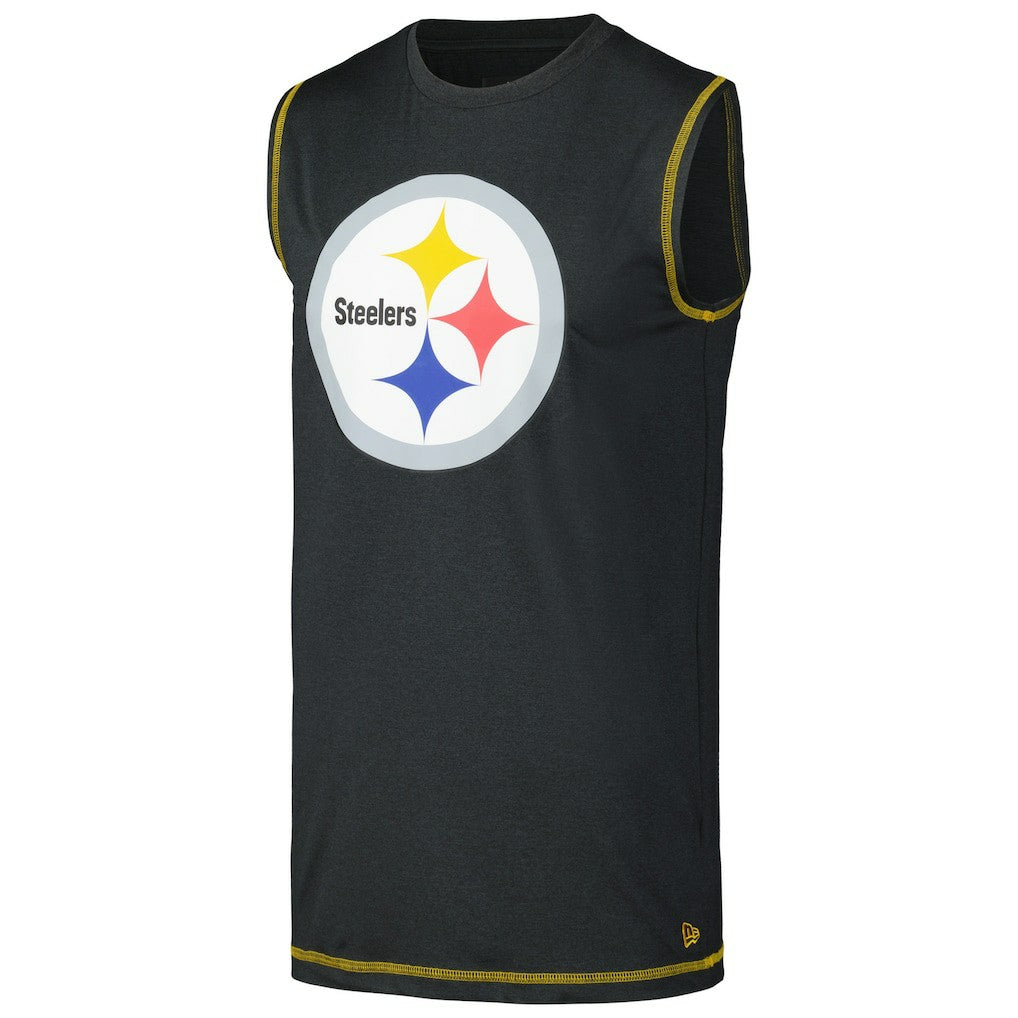 Pittsburgh Steelers New Era Tank Top Black