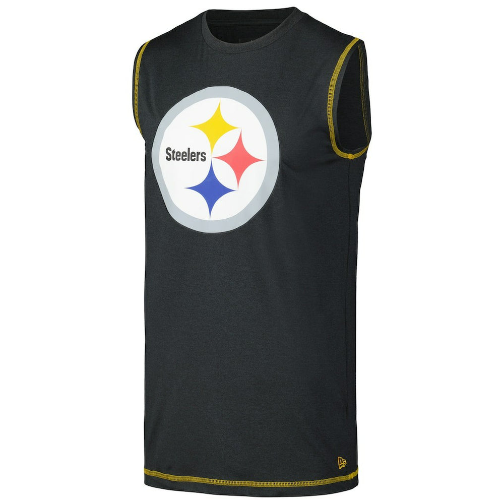 Pittsburgh Steelers New Era Tank Top Black