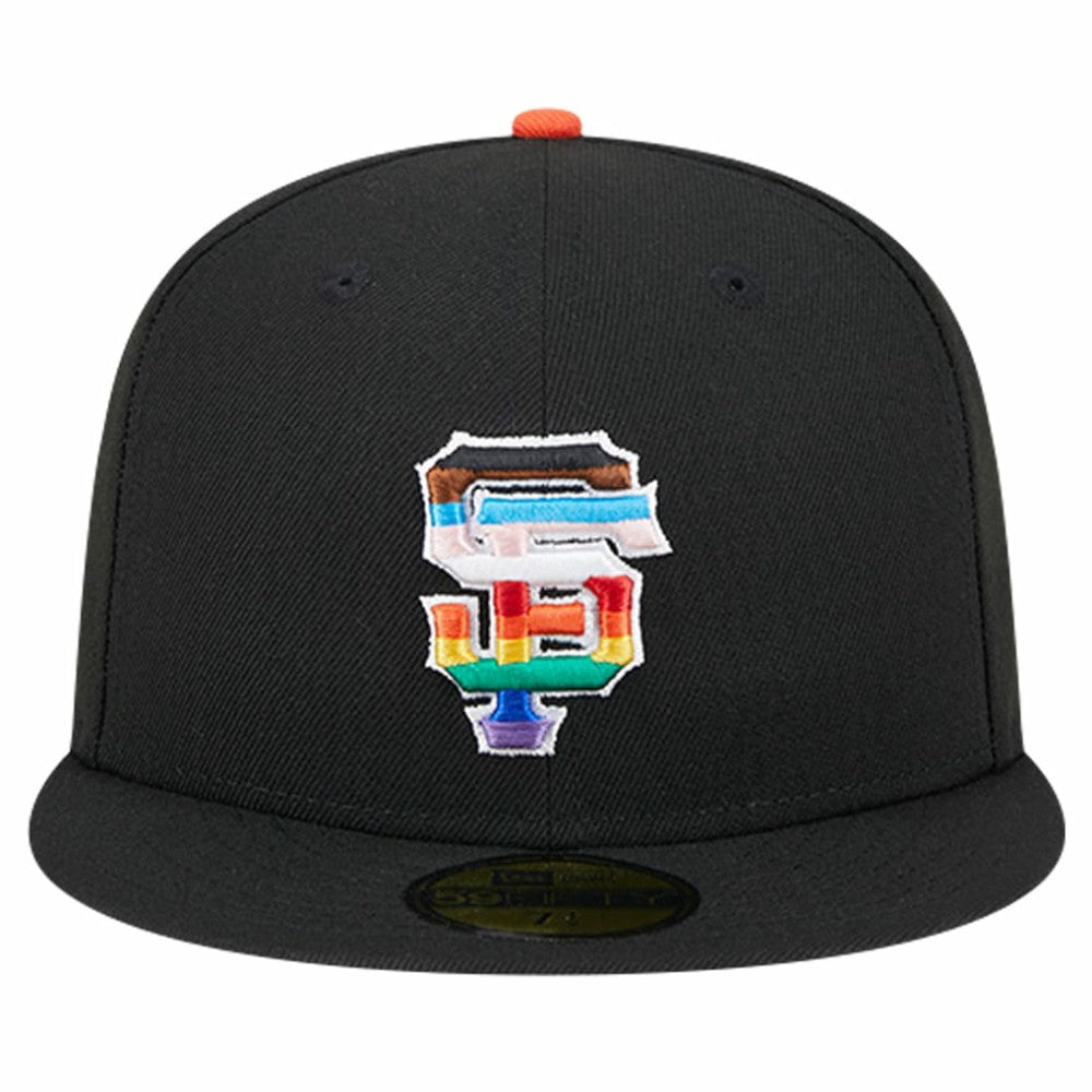 San Francisco Giants New Era 2024 Pride On Field 59FIFTY Fitted Hat - Black Hats