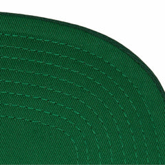 NHL New Jersey Devils Mitchell & Ness Retro Script Colorblock Snapback Hat - Green