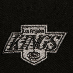 NHL Los Angeles Kings Mitchell & Ness Retro Script Colorblock Snapback Hat - Black