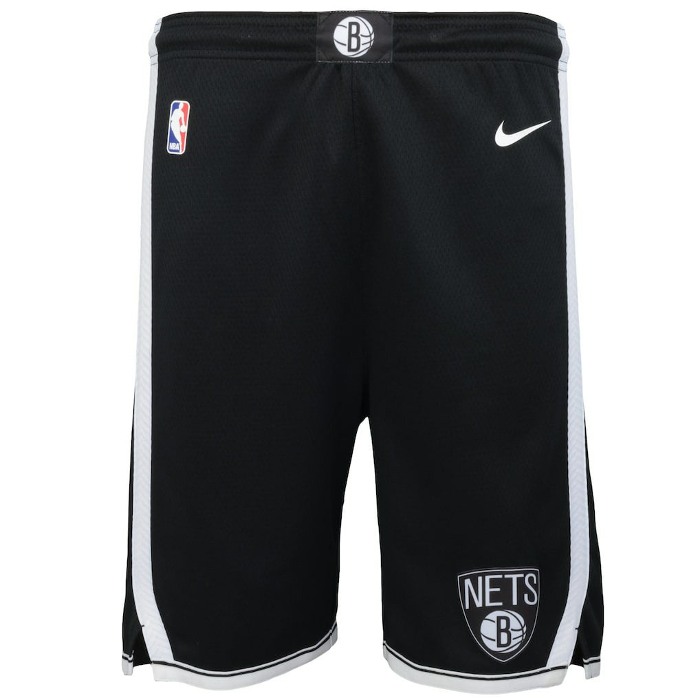 Brooklyn Nets Youth Swingman Performance Shorts Black Icon Edition