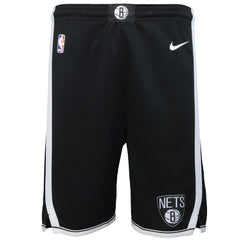 Brooklyn Nets Youth Swingman Performance Shorts Black Icon Edition