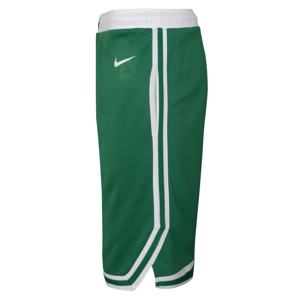 Boston Celtics Youth Swingman Performance Shorts Kelly Green Icon Edition