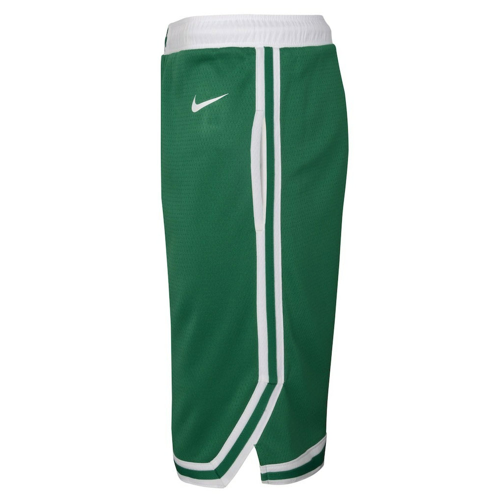 Boston Celtics Youth Swingman Performance Shorts Kelly Green Icon Edition