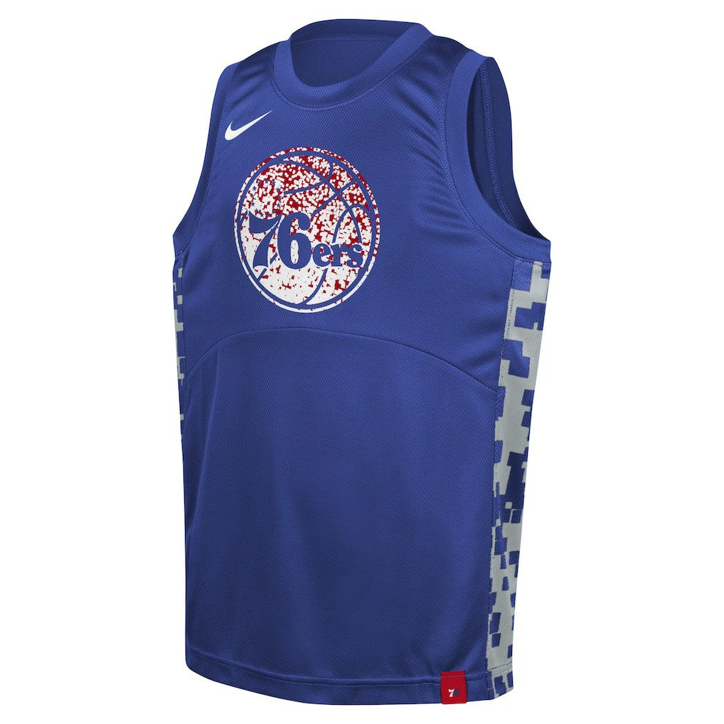 Philadelphia 76ers Youth Courtside Starting Five Team Jersey Royal
