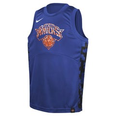 New York Knicks Youth Courtside Starting Five Team Jersey Blue
