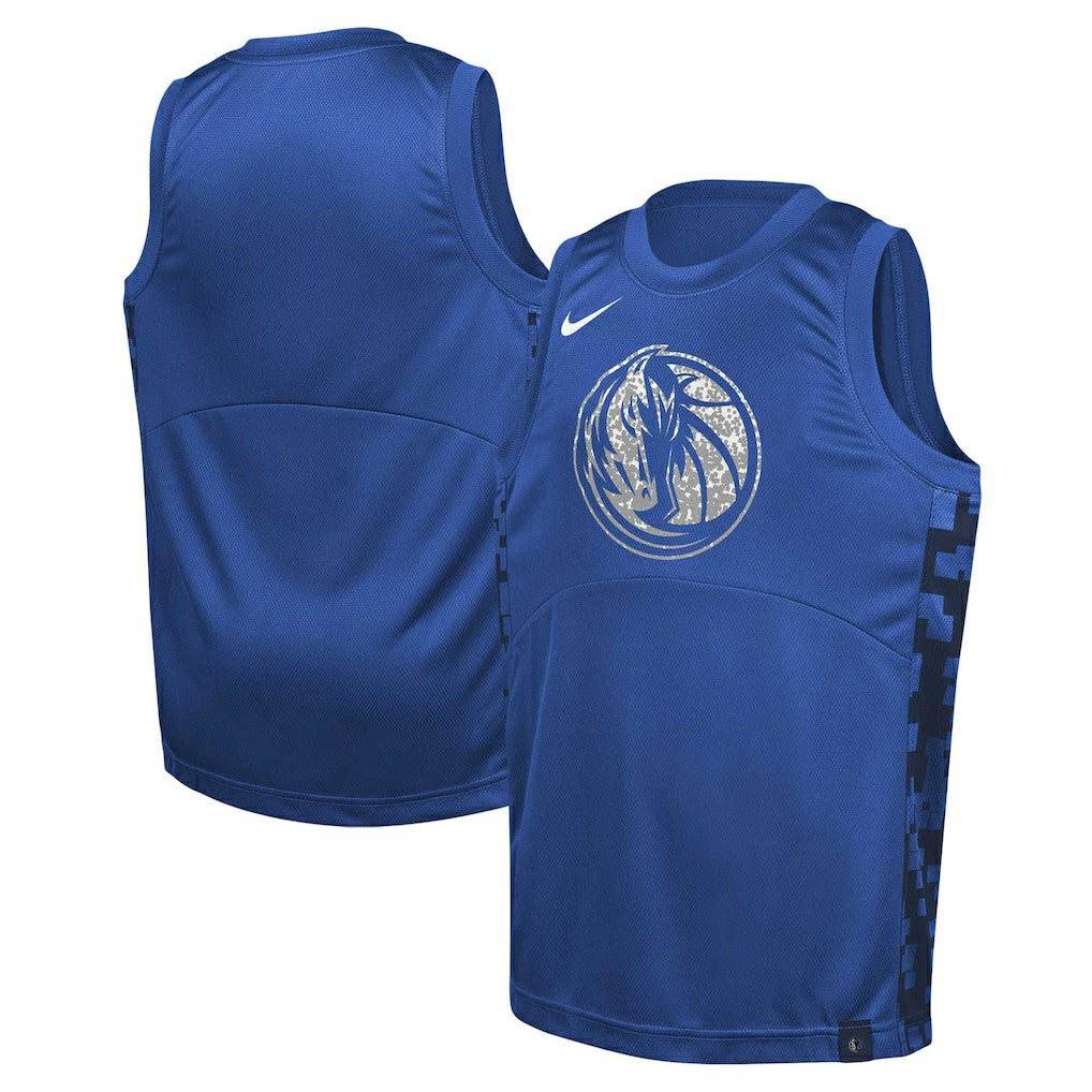 Dallas Mavericks Youth Courtside Starting Five Team Jersey Blue