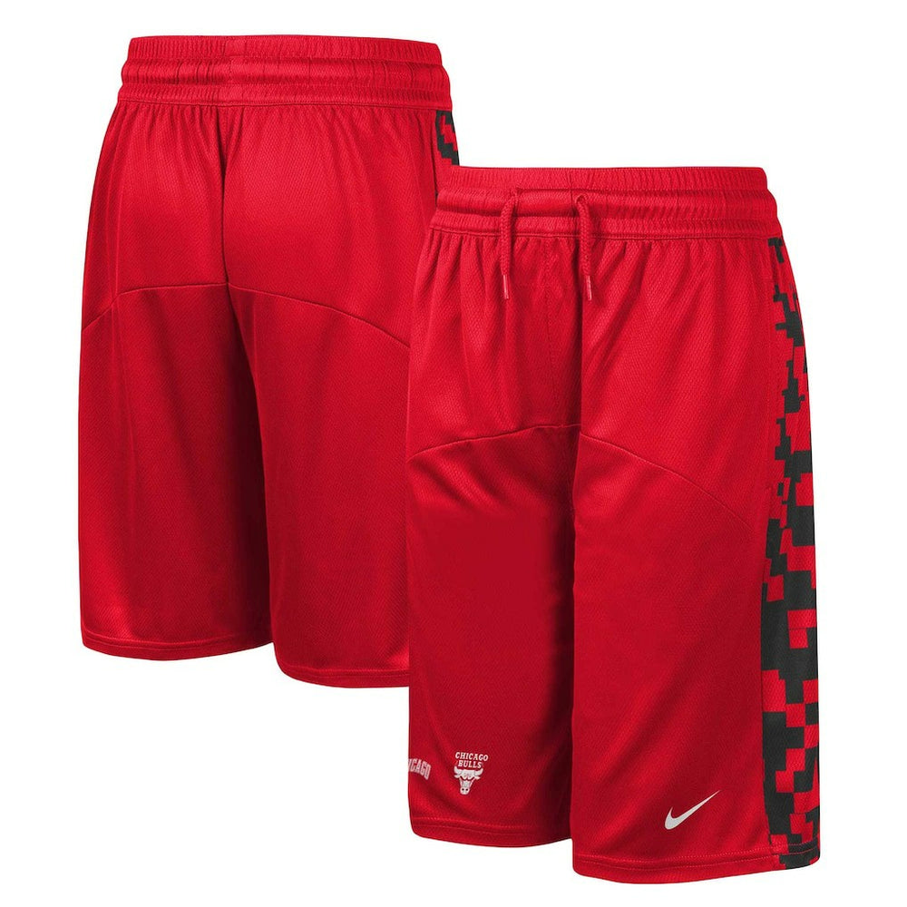 Chicago Bulls Youth Courtside Starting Five Team Shorts Red