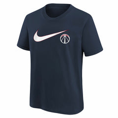 Washington Wizards Youth Swoosh T-Shirt Navy