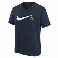 New Orleans Pelicans Youth Swoosh T-Shirt Navy