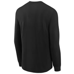 Toronto Raptors Youth Swoosh Long Sleeve T-Shirt Black