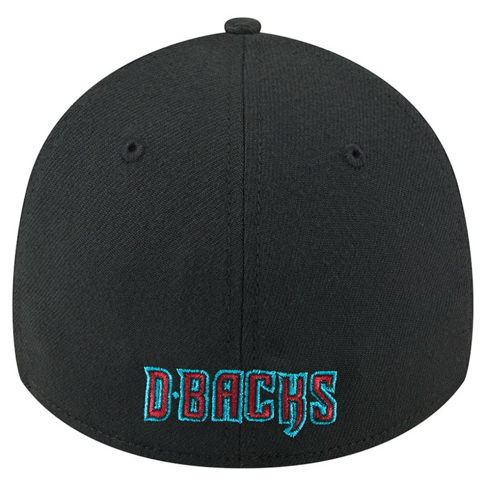Arizona Diamondbacks New Era Logo 39THIRTY Flex Hat - Black Hats