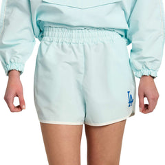 Los Angeles Dodgers Lusso Women's Nina Shorts - Light Blue Shorts