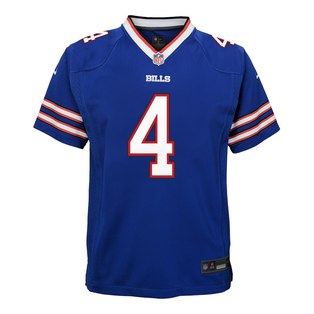 James Cook III Buffalo Bills Youth Game Jersey Royal
