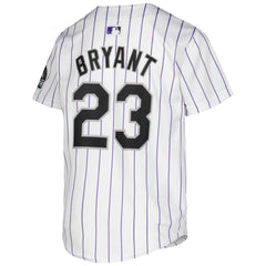 Kris Bryant Colorado Rockies Nike Youth Home Limited Player Jersey - White Jerseys