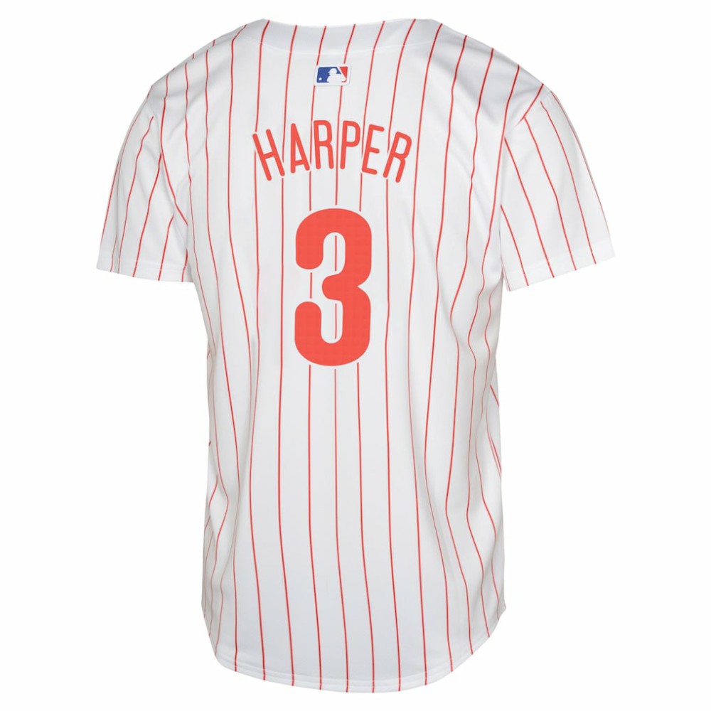 Bryce Harper Philadelphia Phillies Youth Limited Player Jersey - White Jerseys