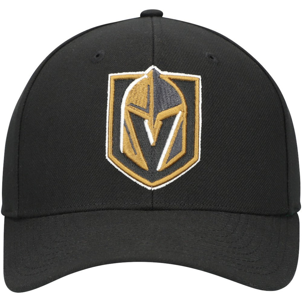 NHL Vegas Golden Knights Mitchell & Ness Team Ground Pro Adjustable Hat - Black