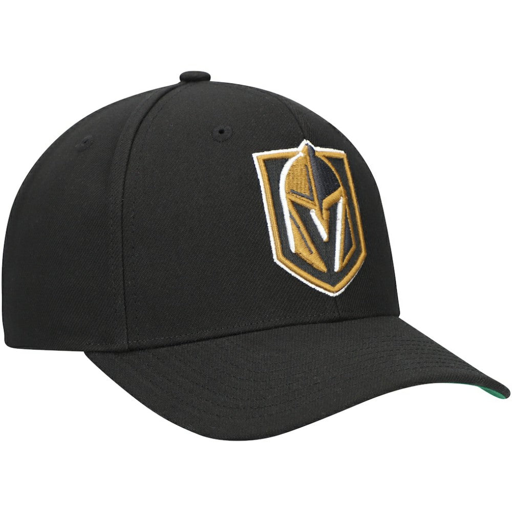 NHL Vegas Golden Knights Mitchell & Ness Team Ground Pro Adjustable Hat - Black