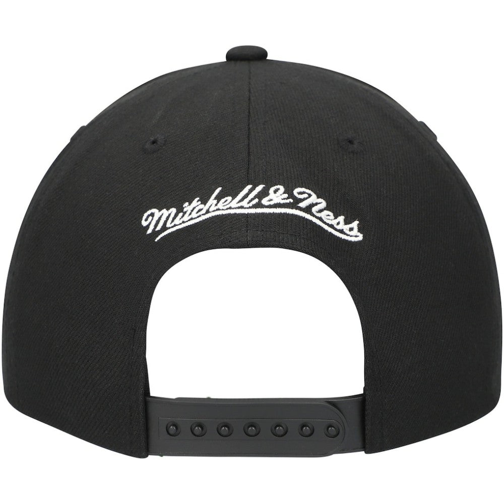 NHL Vegas Golden Knights Mitchell & Ness Team Ground Pro Adjustable Hat - Black
