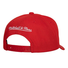 NHL New Jersey Devils Mitchell & Ness Team Ground Pro Adjustable Hat - Red