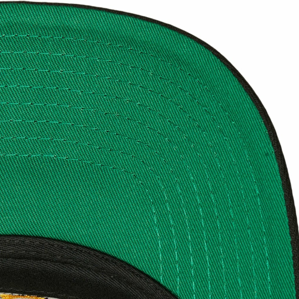 NHL Boston Bruins Mitchell & Ness Team Ground Pro Adjustable Hat - Black