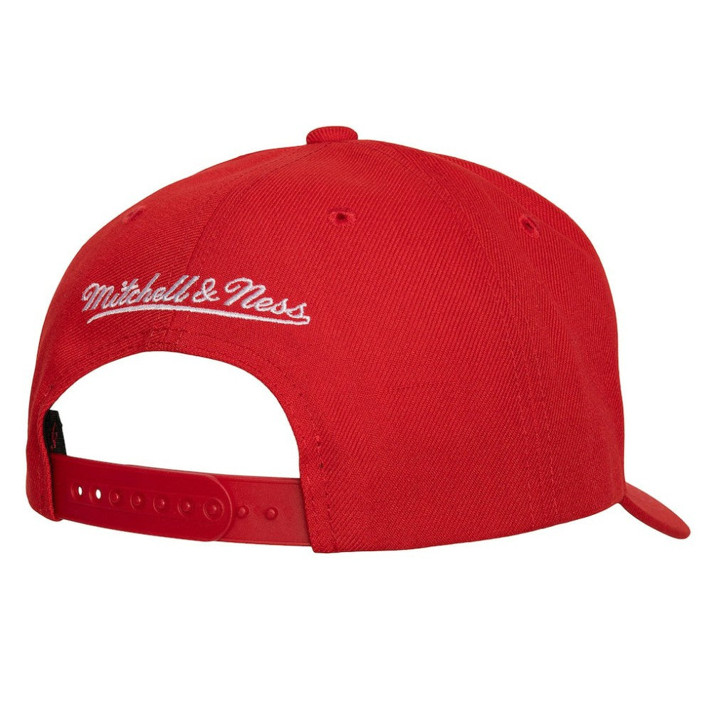 NHL Detroit Red Wings Mitchell & Ness Team Ground Pro Adjustable Hat - Red