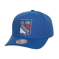 NHL New York Rangers Mitchell & Ness Team Ground Pro Adjustable Hat - Blue