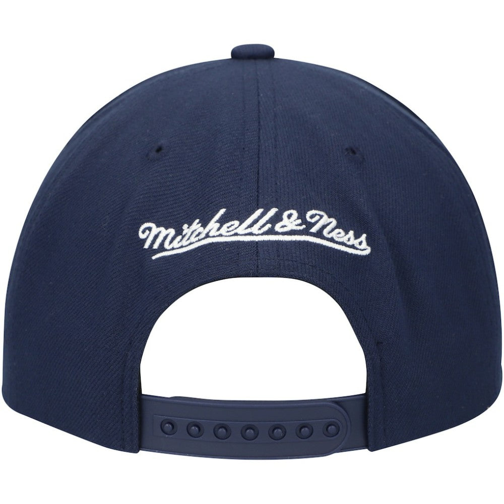 NHL Seattle Kraken Mitchell & Ness Team Ground Pro Adjustable Hat - Deep Sea Blue