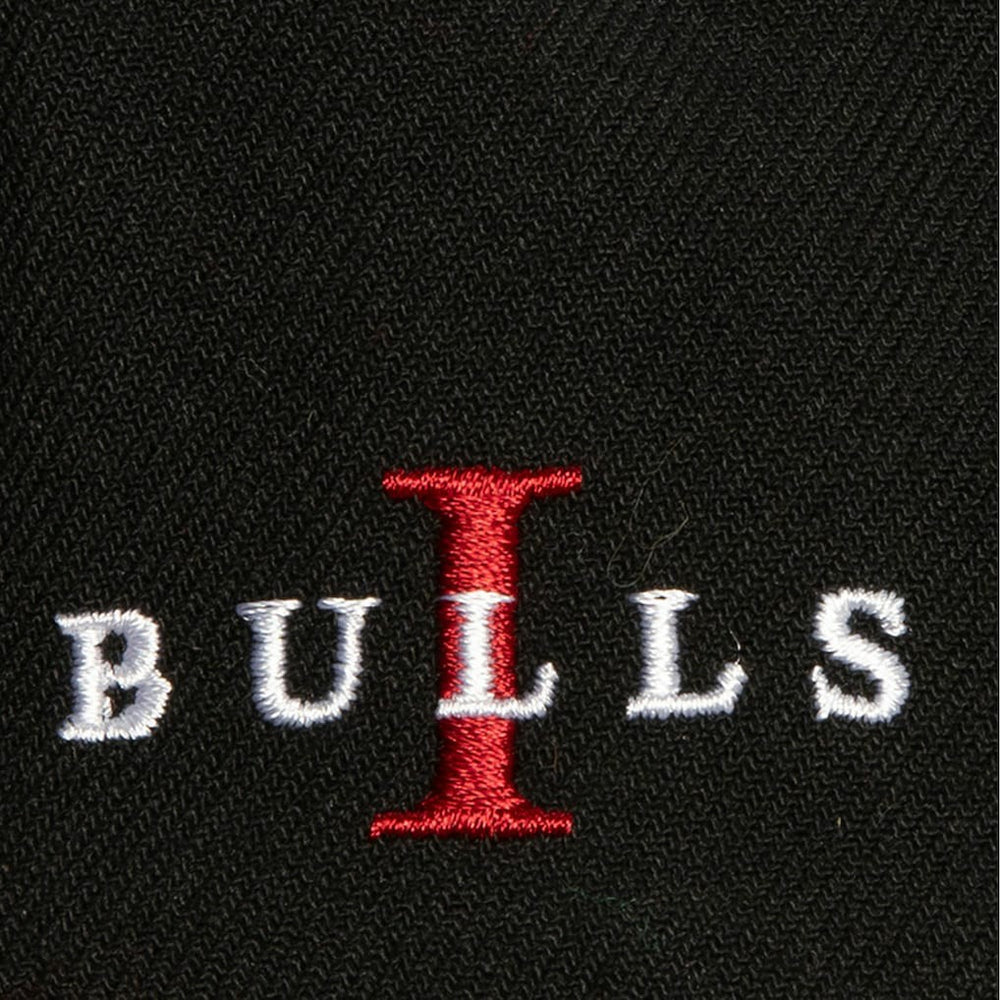 Chicago Bulls Core Snapback Hat White/Red