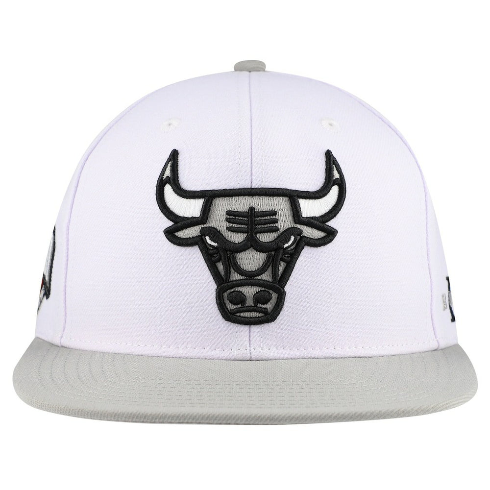 Chicago Bulls Core Snapback Hat White