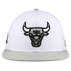 Chicago Bulls Core Snapback Hat White