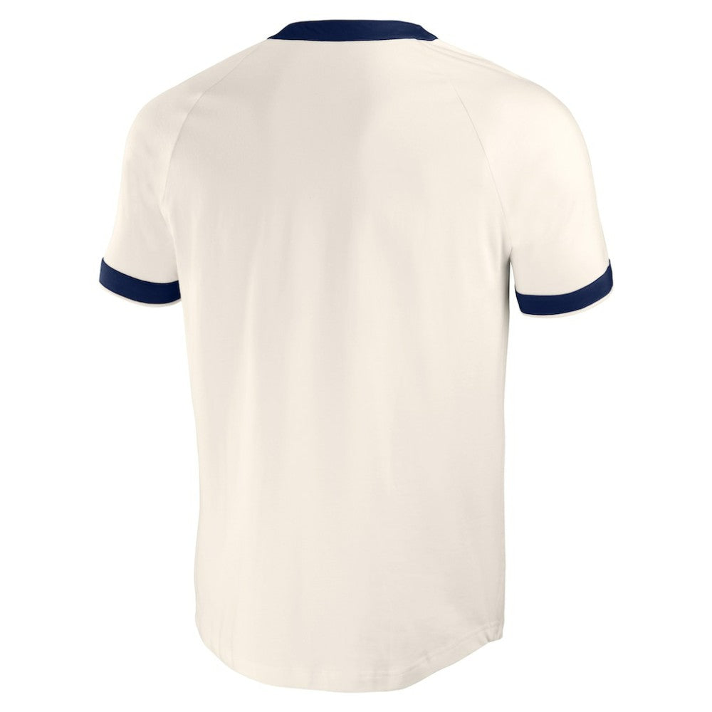 Detroit Tigers Darius Rucker Collection by Fanatics Henley Raglan T-Shirt - White T-shirts