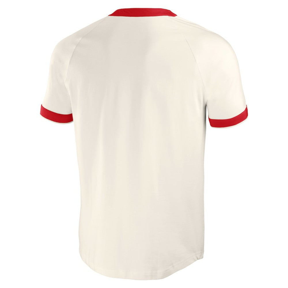 St. Louis Cardinals Darius Rucker Collection by Fanatics Henley Raglan T-Shirt - White T-shirts