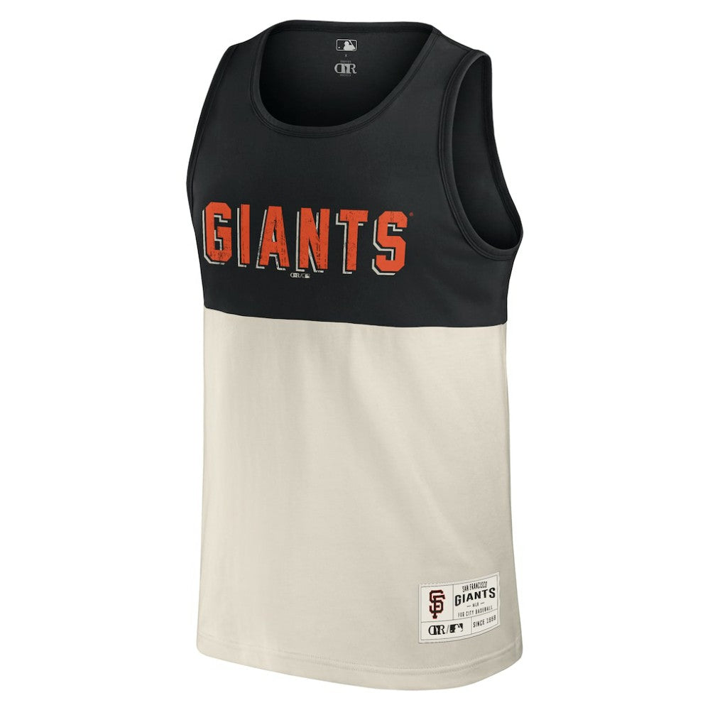 San Francisco Giants Darius Rucker Collection by Fanatics Colorblock Tank Top - Black Tanks