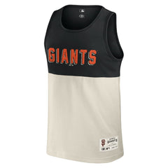 San Francisco Giants Darius Rucker Collection by Fanatics Colorblock Tank Top - Black Tanks