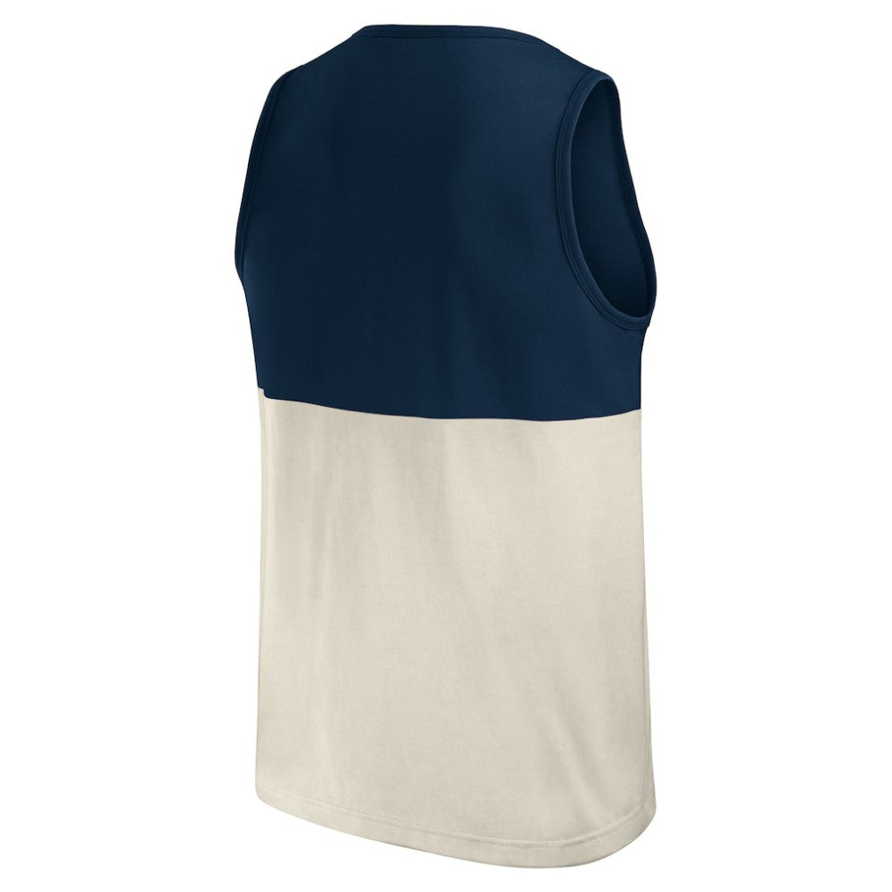 Atlanta Braves Darius Rucker Collection by Fanatics Colorblock Tank Top - Navy Tanks