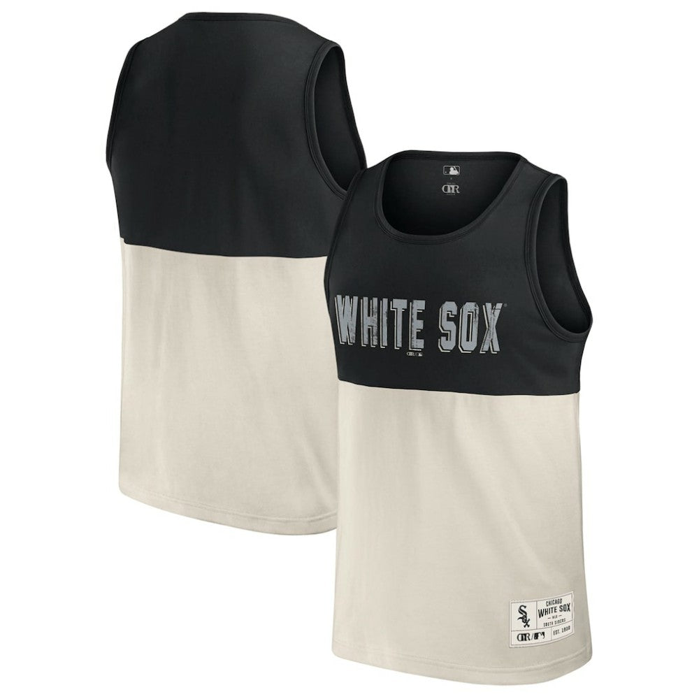 Chicago White Sox Darius Rucker Collection by Fanatics Colorblock Tank Top - Black Tanks