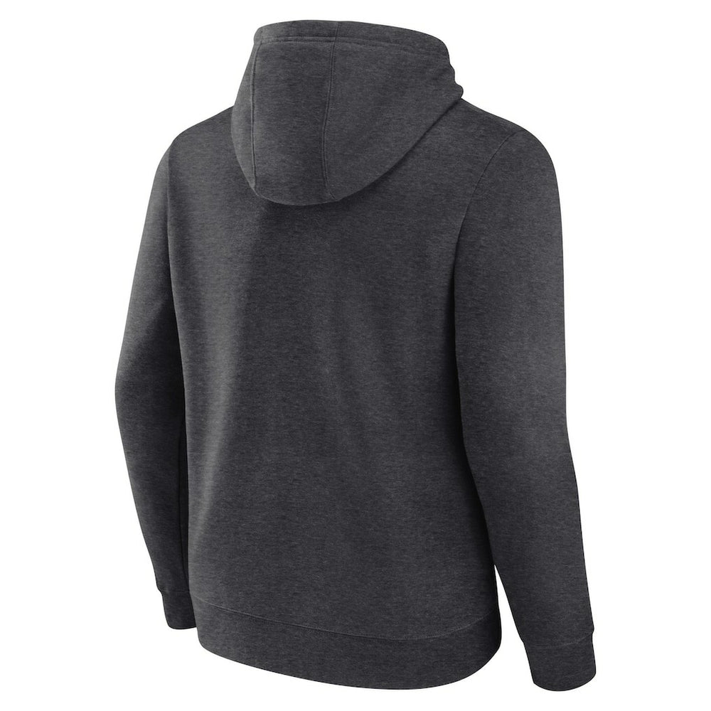 Los Angeles Chargers Team Lockup Pullover Hoodie Charcoal