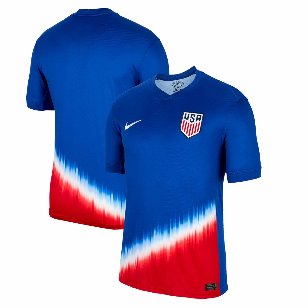 USMNT 2024 Away Replica Jersey Blue