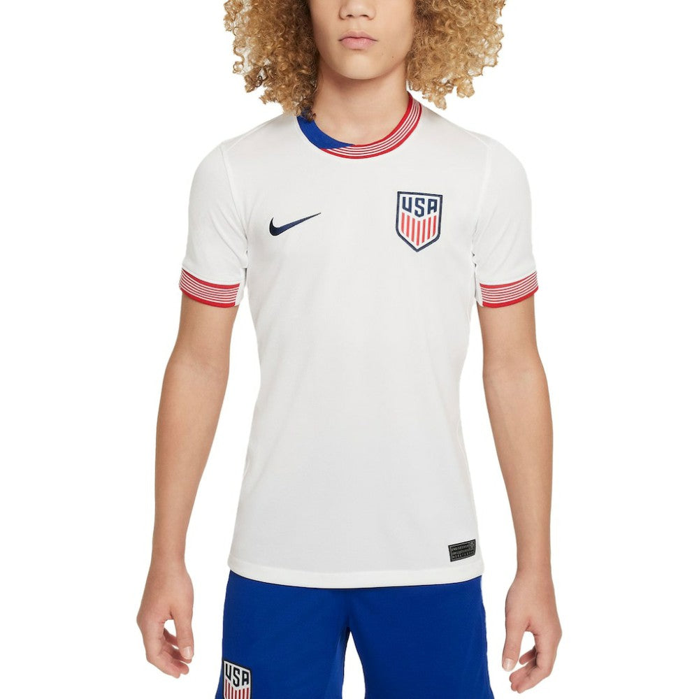 USMNT Youth 2024 Home Replica Jersey White