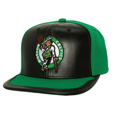Boston Celtics Day One Snapback Hat Black/Kelly Green