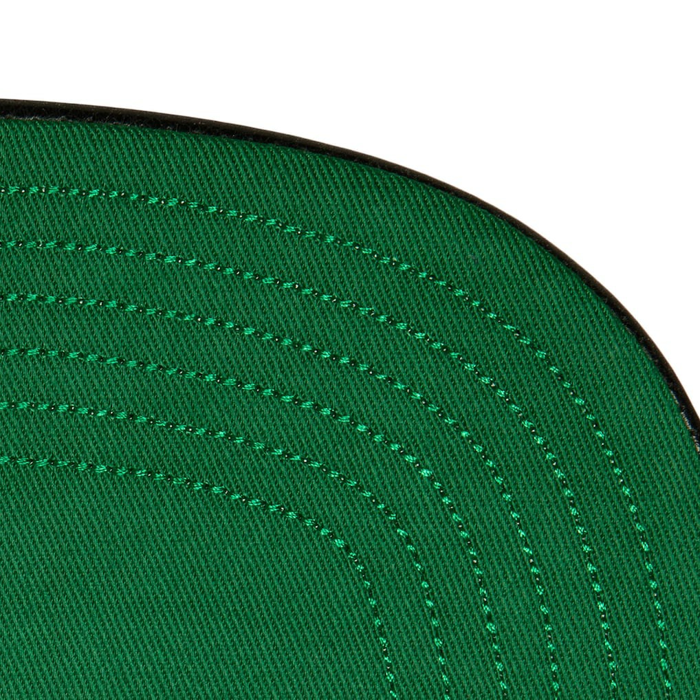 Boston Celtics Day One Snapback Hat Black/Kelly Green