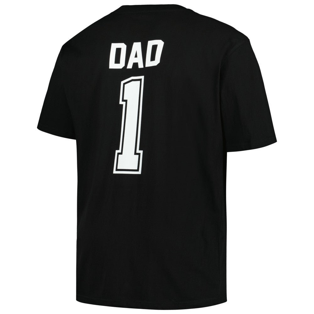 Chicago White Sox Profile Big & Tall #1 Dad T-Shirt - Black T-shirts