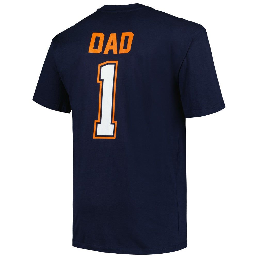 Houston Astros Profile Big & Tall #1 Dad T-Shirt - Navy T-shirts