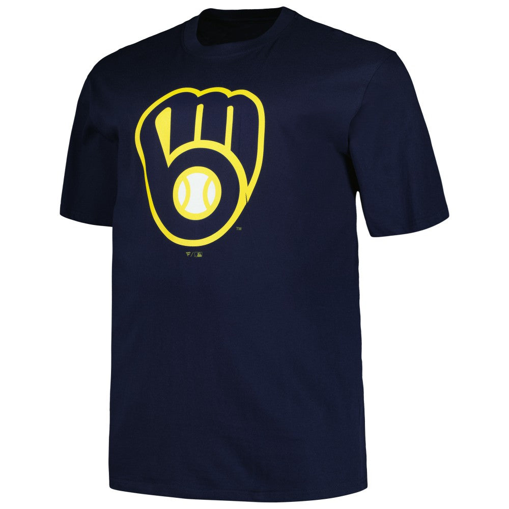Milwaukee Brewers Profile Big & Tall #1 Dad T-Shirt - Navy T-shirts